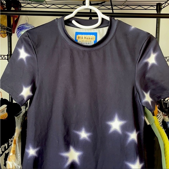 Acne Studios Bla Konst Starry Shirt Blue - Picture 2 of 7